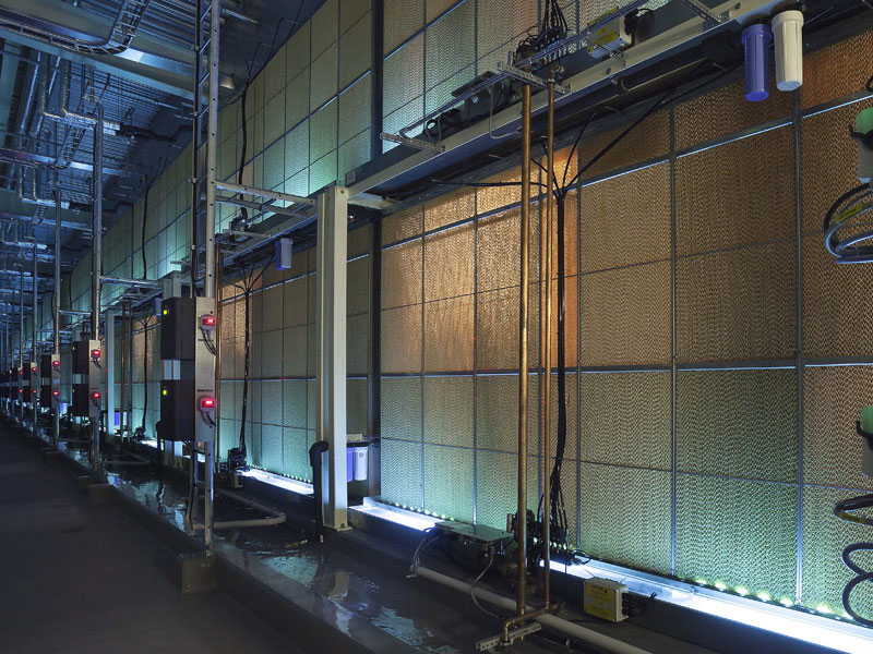 Condair Kuul ME Series humidification system in a data center